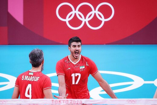 والیبال ایران و ایتالیا در المپیک توکیو