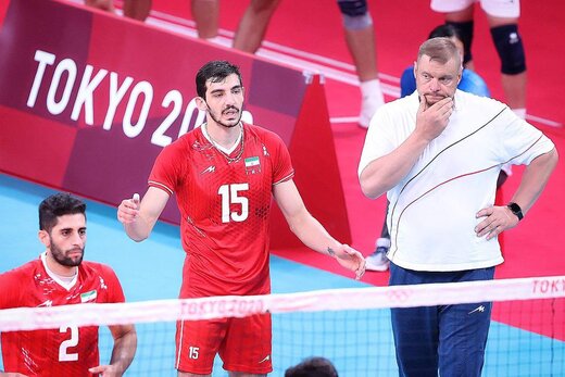 والیبال ایران و ایتالیا در المپیک توکیو