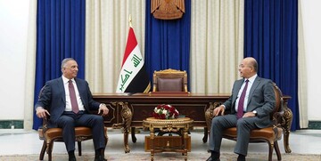 بیانیه دفتر ریاست جمهوری عراق درباره دیدار الکاظمی و صالح