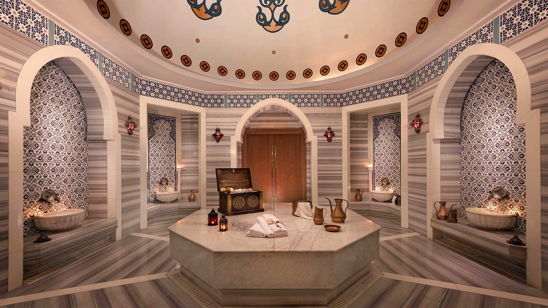 حمام ترکی یکی از جاذبه‌های گردشگری ترکیه