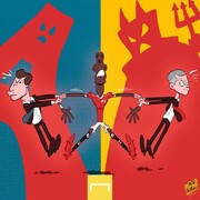 ببینید پوگبا داره نصف میشه!