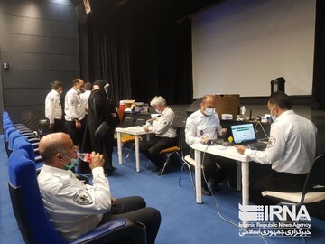 تصاویر | واکسیناسیون اصحاب رسانه در سالن شماره هشت باغ کتاب تهران