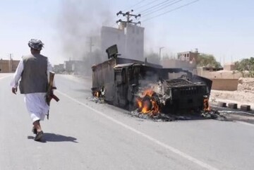 نبرد سنگین نیروهای امنیتی افغانستان با طالبان در هرات/بمب‌افکن‌های آمریکایی بمباران کردند