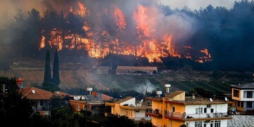 پ.ک.ک مسئولیت آتش‌سوزی‌های ترکیه را بر عهده گرفت