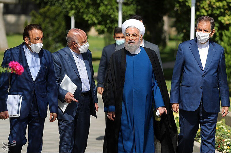 تصاویر | فریم به فریم با آخرین جلسه هیات دولت حسن روحانی