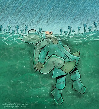 ببینید داریم تو کرونا غرق میشیم!