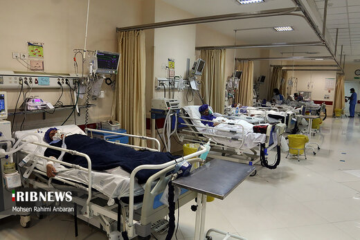 ازدحام شدید بیماران کرونایی در بیمارستان‌های خوزستان