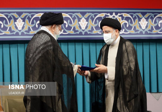 مراسم تنفیذ حکم ریاست جمهوری