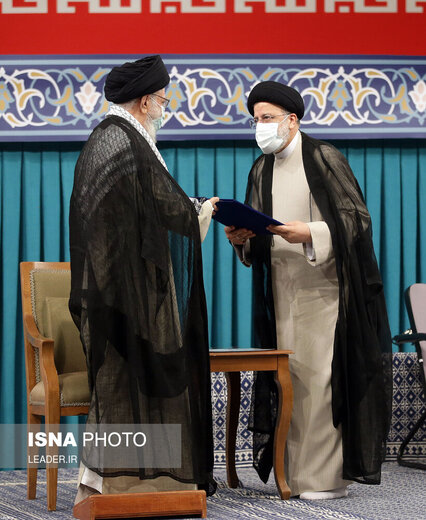 مراسم تنفیذ حکم ریاست جمهوری