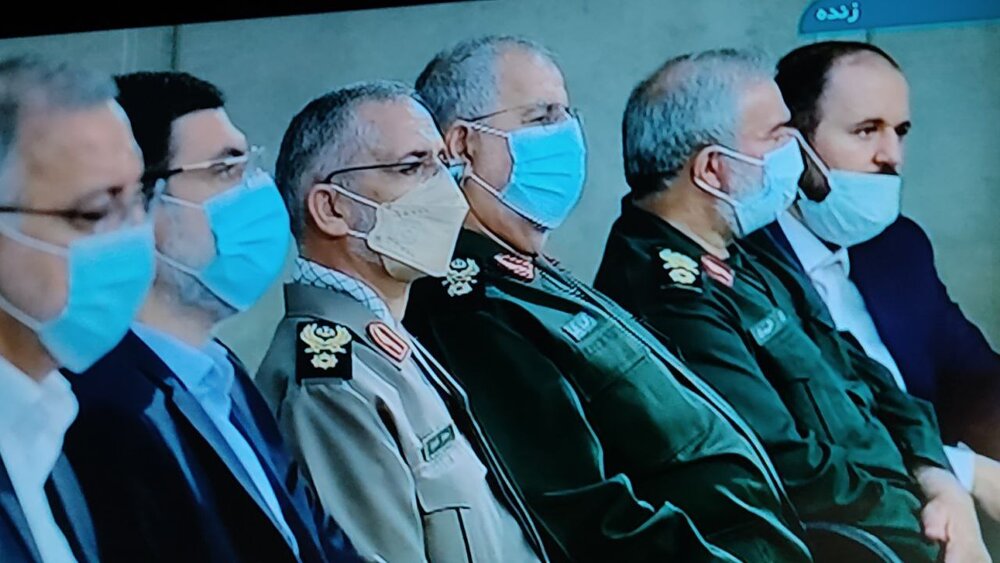 حضور فرماندهان ارشد نظامی در مراسم تنفیذ ابراهیم رئیسی +عکس