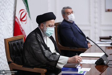 جلسه روسای کمیته‌های تخصصی ستاد ملی مقابله با کرونا با حضور رئیسی