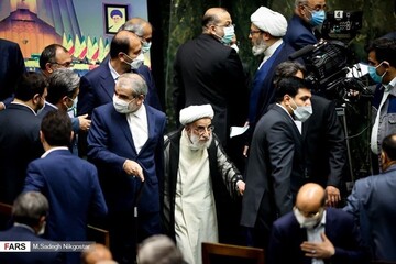 حضور میهمانان داخلی و خارجی در مراسم تحلیف