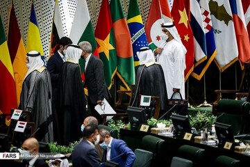 حضور میهمانان داخلی و خارجی در مراسم تحلیف
