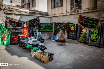 تهران رنگ عزای حسین(ع) گرفت