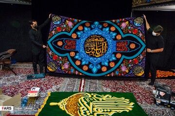 تهران رنگ عزای حسین(ع) گرفت