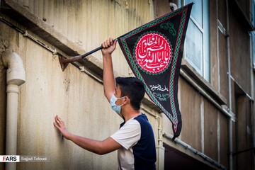تهران رنگ عزای حسین(ع) گرفت