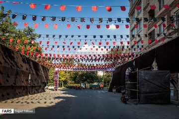 تهران رنگ عزای حسین(ع) گرفت