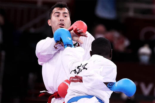 ببینید | لحظه بیهوش شدن سجاد گنج‌زاده در پی ضربه غیرقانونی حریف عربستانی