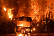 ببینید | جهنم یونان ادامه دارد؛ تداوم آتش‌سوزی در روز پنجم