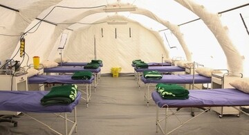 بیمارستان صحرایی در محوطه بیمارستان امیرالمومنین(ع) بویین زهرا راه‌اندازی می‌شود