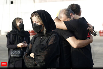 بدرقه پیکر ارشا اقدسی به خانه ابدی