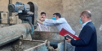 پلمپ واحد صنعتی آلاینده محیط زیست در شهرصنعتی البرز 