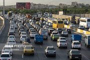 ترافیک صبحگاهی سنگین در ۶ معبر بزرگراهی تهران