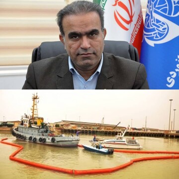 آلودگی نفتی از آبراهه بین المللی اروند جمع آوری شد
