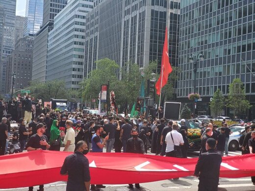 «روز حسین»در قلب نیویورک/عکس