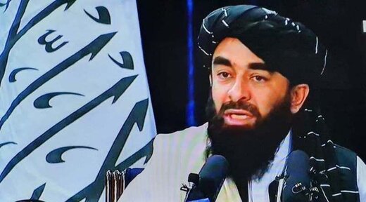 نخستین حضور سخنگوی طالبان جلو دوربین‌ها/خبرهای مجاهد از روابط خوب، پایان جنگ و توسعه 