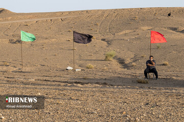 احیا سنت عزاداری در صحرای سمنان