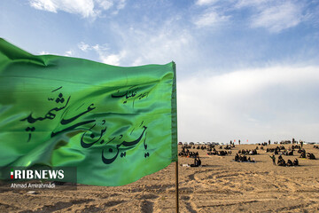 احیا سنت عزاداری در صحرای سمنان