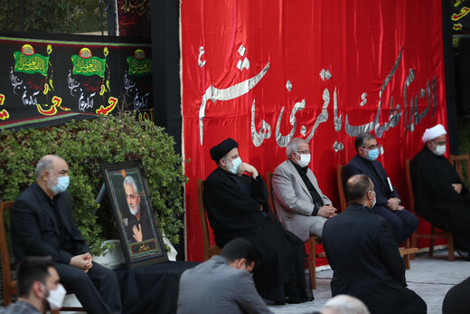 مراسم عزاداری روز تاسوعا در نهاد ریاست جمهوری