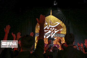مراسم عزاداری شب عاشورا در امامزاده صالح (ع)‎