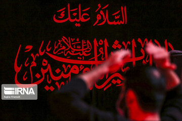مراسم عزاداری شب عاشورا در امامزاده صالح (ع)‎
