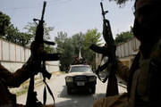 ببینید | رژه طالبان با تسلیحات نظامی آمریکا