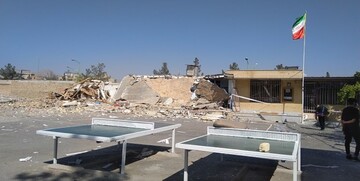 یک مدرسه در فولادشهر به دلیل انفجار تخریب شد/ عکس