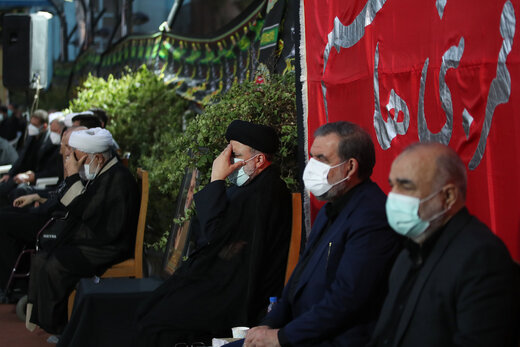 حضور آیت الله رئیسی در مراسم روز عاشورا در نهاد ریاست جمهوری