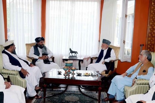 کرزی و عبدالله با سرپرست والی کابل دیدار کردند
