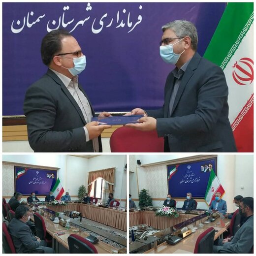 دکتر مهدی صمیمیان سرپرست فرمانداری شهرستان سمنان شد 
