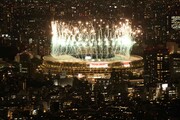 تصاویر | فریم‌به‌فریم با آتش‌بازی مراسم افتتاحیه پارالمپیک توکیو ۲۰۲۰