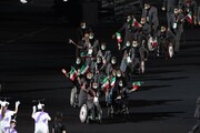 تصاویر | قاب‌هایی تماشایی از «زهرا نعمتی» و «نورمحمد آرخی» در افتتاحیه پارالمپیک توکیو