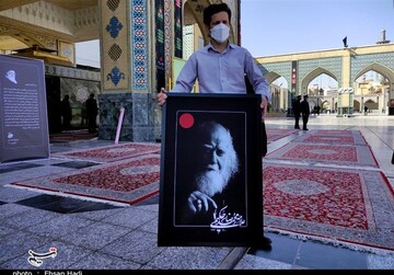 تدفین پیکر علامه ‌در جوار بارگاه علی‌ابن‌موسی الرضا(ع)‌