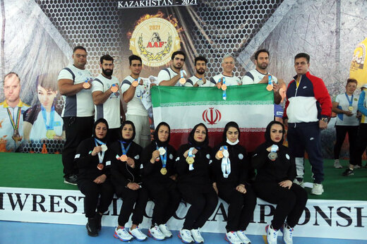 مچ اندازان ایران روی سکوی سوم قاره کهن ایستادند
