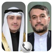 تبریک وزیر خارجه کویت به امیرعبداللهیان