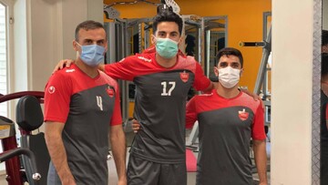 پرسپولیسی‌ها وزنه زدند/عکس