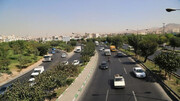 رصد سرعت‌ خودروها توسط دوربین‌های سطح شهر تهران