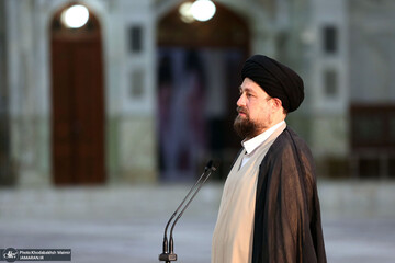 فریم به فریم تجدید میثاق رئیس جمهور و اعضای دولت سیزدهم با آرمان های بنیانگذار انقلاب