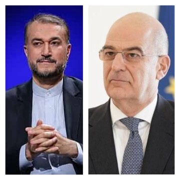 پیام تبریک وزیرخارجه یونان به امیرعبداللهیان