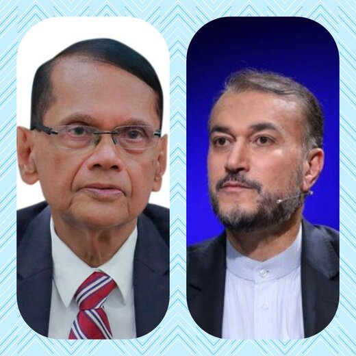 محادثة هاتفية بين وزير الخارجية الايراني ونظيره والسريلانكي
